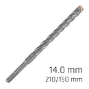 Force X 14.0 X 210/150 Sds-plus Rebar Drill Bit X4 Cutting Edges