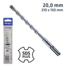 Sds Plus 210x150 20.0mm Hammer Bit Plastic Wallet