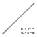 Force X 10.0 X 310/250 Sds-plus Rebar Drill Bit X4 Cutting Edges