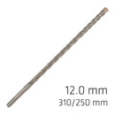 Force X 12.0 X 310/250 Sds-plus Rebar Drill Bit X4 Cutting Edges