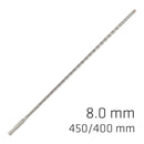Force X 8.0 X 450/400 Sds-plus Rebar Drill Bit X4 Cutting Edges