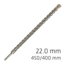 Force X 22.0 X 450/400 Sds-plus Rebar Drill Bit X4 Cutting Edges