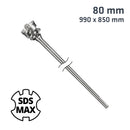 Sds Max Mill Crown 80mm X 990 X 850 Drill Bit