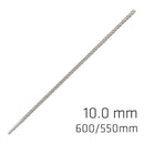 Force X 10.0 X 600/550 Sds-plus Rebar Drill Bit X4 Cutting Edges