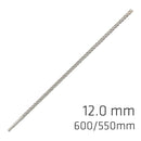 Force X 12.0 X 600/550 Sds-plus Rebar Drill Bit X4 Cutting Edges