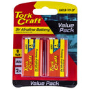 Battery 9v Alkaline X2 Per Card