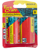 Battery D 1.5v 2 Pack Carded Alkaline