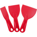 Putty Knife Plastic 3 Piece Set 38 76 &amp; 100mm 1.5"/3"/4"