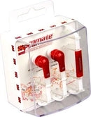 Promate Aurus Universal Hands-free Stereo Earphone Set with Microphonecall button function for all Audio devicesSuper wide frequency responseFrequency range: 20-20kHzOuput power: 20mWCable length: 1.25mColour-Red 1 Year Warranty