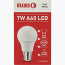 The 7W A60 Residential Led Bulb Is Available In Both E27 And B22 Fittings Offering A Cool White Illumination At 4000K. It Provides 630 Lumens Of Brightness With An Efficiency Of 90Lm W Making It An Energy-Efficient Choice. With A Lifespan Of Up To 25000 H