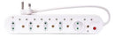 Noble 10way Multiplug With Surge Plug 5 x 16A - 3Pin 4 x 6A - 2pin 1 x 6A - Schuko