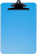 Artwell A4 Clear Transparent Paper Clipboard - A4 Paper Size Clipboard 210 x 297mm Clipboard size 3mm Rounded Corner Design 100 Copies Maximum Clamp With Hook Strong Metal Clamp Lightweight And Portable Ideal For Offices Classrooms Hospitals Warehouses An