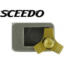 Sceedo Fidget Spinner-3 Arm Gold No Packaging