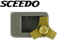 Sceedo Fidget Spinner-3 Arm Gold No Packaging