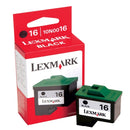 Lexmark 10N0016 Print Cartridge 16 Black - for use with Lexmark i3 X1100 X1110 X1130 X1140 X1150 X1155 X1170 X1180 X1185 X1190 X1195 X1250 X1270 X1280 X1290 X2230 X2240 X2250 X74 X75 Z13 Z23 Z24 Z25 Z33 Z34 Z35 Z511 Z513 Z515 Z517 Z601 Z602 Z603 Z604 Z605