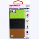Promate Pancy Iphone 5 Multi-Colored Protective Case Colour: Green Black Brown 1 Year Warranty