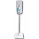 Casey Hand Operated Sanitizer Dispenser Floor Stand –Free Standing Design Ideal For High Traffic Areas Make Hand Sanitiser Freely Available-Hand Sanitiser Liquid And Bottle Sold Separately