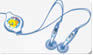 Tweety Earphone Colour: Silver Blue