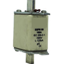 Solarix Eaton Bussman 500V 160A NH00 Ceramic Din Fuse - Basic function Fuse link AC Voltage 500 VAC DC Voltage 250 VDC Body Material Ceramic Contact Materials Copper Silver-Plated Construction size NH00 Breaking Capacity 120 kA Colour Beige