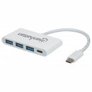 Manhattan 3-Port Type-C USB 3.0 Hub Limited Lifetime Warranty