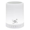 Manhattan Sound Science LED Bluetooth Speaker - Wireless Music Playback LED Light with Three Brightness Levels and Six Colors Control Buttons Micro-SD Card Slot 3.5 mm Audio Port 1 year Limited Warranty