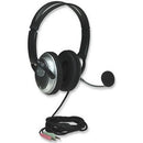 Manhattan Classic Stereo Headset + Microphone with in-line volume control Limited Lifetime Warranty