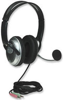 Manhattan Classic Stereo Headset + Microphone with in-line volume control Limited Lifetime Warranty