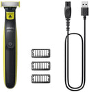 Philips OneBlade Face Trimmer - 5-in-1 Adjustable Comb Trim Edge Shave Dual Protection System Rechargeable Ni-MH Battery Type 8 Hours Full Charge 45 Minutes Run Time 0.5 W Max Power USB-A Adaptor Type 1 Year Warranty.
