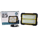 Solarix LED Solar Floodlamp 33w Portable Rechargeable LED High Brightness with Rubberised Casing Comfortable handle design and Foldable Stand- Irradiation distance up to 30 meters Emergency Phone Charger Type C USB Charging Interface Charging Power displa