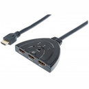 Manhattan 3-Port HDMI Switch HDMI 1.3 3-Port Integrated Cable Limited Lifetime year warranty