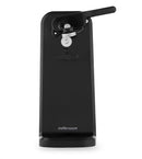 Mellerware Automatic Can Opener ABS Black 50w - Tough Steel Blade & Roller Magnetic Lid Catcher Built-In Knife Sharpener Built-In Bottle Opener Cord Storage Will Open Cans With: Diameter Of: 50 X 100mm Net Weight Less Than 510g Height Shorter Than 180m 50