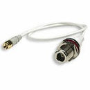 Intellinet Antenna Cable Adapter N-type Jack to RP-SMA Plug Jumper Cable 1 ft (0.3m) Connects CFD200 CFD400 and CFD600 cable to regular WLAN Access Points and Routers 2 year Limited Warranty