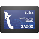 Netac SA500 1TB SATA SSD is a fast and reliable upgrade for your PC or laptop. It comes in a 2.5-inch SATA III design and delivers up to 530MB/s read and 475MB/s write speeds for quicker boot and loading. With 480TBW endurance it is built to last. include