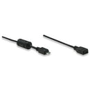 Manhattan Micro USB AM to Micro USB Female HI-Speed USB 2.0 Extension Cable1.8 m Colour: Black Limited Lifetime Warranty