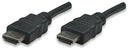 Manhattan High Speed HDMI Cable - HDMI Male to Male Shielded Black 22.5 m (75 ft.) Limited Lifetime Warranty