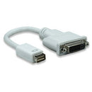 Manhattan Mini DVI 32P to DVI 25F Cable-Easily connects a mini-DVI source with DVI-D cable Limited Lifetime Warranty