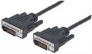 Manhattan Digital Video Cable – DVI-D Dual Link Male to DVI-D Dual Link Male Black 1.8 m (6 ft.) Limited Lifetime Warranty