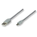 Manhattan AM-MINI B4M CABLE1.8M-USB2.0 Limited Lifetime Warranty