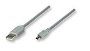 Manhattan AM-MINI B4M CABLE1.8M-USB2.0 Limited Lifetime Warranty