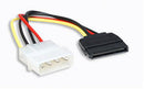 Manhattan SATA Power Cable - 4 Pin to 15 Pin 16 cm (6.3 in.) Limited Lifetime Warranty