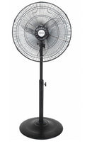 Mellerware 40cm Pedestal Steel Fan -"Elegant Breeze" 3 Speed Selection Oscillating Fan Head 40cm Diameter Radial Grill 50W Power Pedestal Steel Stand 1.3m Adjustable Height Colour Black 1 Year Warranty