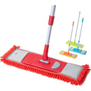 Kleaner Microfiber Extendable Flat Mop - Telescopic Design 360 Degree Rotation Both Dry And Wet Efficient Water Absorption Remove Mop Pad With One Click Machine Washed Attract Hair And Dust Strong Decontamination