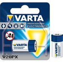 Varta Primary Silver Battery V28 Px 4 Sr 44 Nickel-Oxyhydroxide (Niox) 6.2V 145 Mah-Single Pack