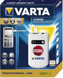Varta V-Man Portable Power Pack set-USB-in & USB-Out Function7-part Adapter setStorage bagMax. charging current 800 mALiIon Akku 3.7 V 1800 mAhUSB-Adapter Micro-USB Extension Mini-USB-White
