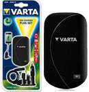 Varta V Man USB Charger Plug Set-Compatible with all Micro USB Mini USB and and Apple® 30-pin devices-Black