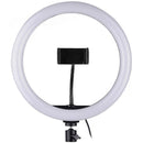 Nesty Multipurpose USB Powered 14 Inch Selfie RGB LED Ring Light- With Extendable Telescopic Tripod Stand - 14 Inch (36 cm) Light Source Easy 3 Colour Lighting Modes Controller And 10 x Adjustable Brightness Output Levels USB Powered Supports Vertical And