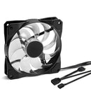 Sharkoon Pacelight RGB F1 1400 rpm Fluid Dynamic Bearing Internal Fan 1 Year warranty