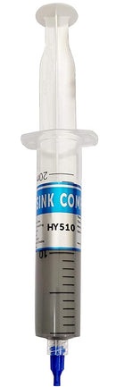 UniQue HY510 Thermal Heatsink Compound Paste - ISOL 6 Injection Thermal Coupling Of Electrical Devices Used To Heat Sink Base Mount Studs Of Transistors Diodes And Rectifiers Environmental Friendly No Corrosion No Damage To Unit Metal-Free And Non-Electri