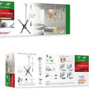Barkan Full Motion Ceiling TV Mount - For 13" - 65" Screens For Screens Weighing Up To 88lbs/ 40kg Height Adjustment Swivel & Tilt Max Distance From the Ceiling 16.1" / 41 cm Compatible With Larger Screen Sizes Where Their Specifications Comply With the M