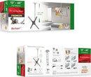 Barkan Full Motion Ceiling TV Mount - For 13" - 65" Screens For Screens Weighing Up To 88lbs/ 40kg Height Adjustment Swivel & Tilt Max Distance From the Ceiling 16.1" / 41 cm Compatible With Larger Screen Sizes Where Their Specifications Comply With the M